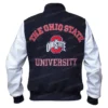 Ohio State Black Varsity Jacket Back