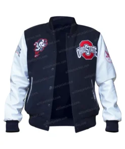 Ohio State Black Varsity Jacket Main