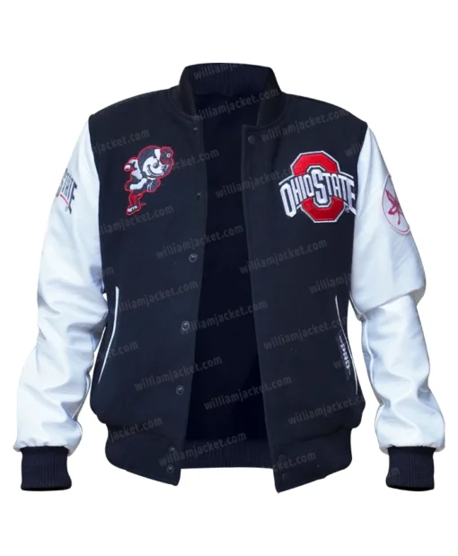 Ohio State Black Varsity Jacket Main