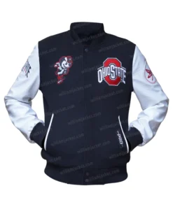 Ohio State Black Varsity Jacket Second