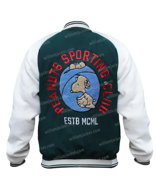 Peanuts Snoopy Bomber Jacket Back