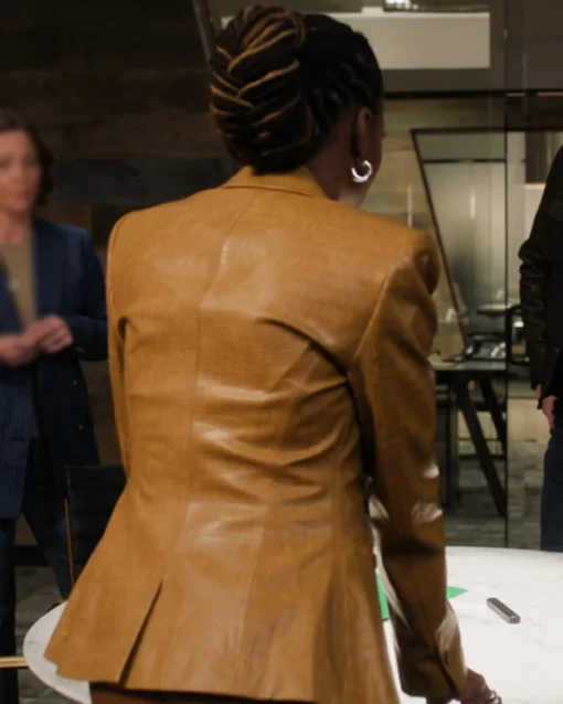 Purchase Found S02 Shanola Hampton Leather Blazer