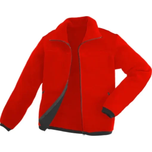 Red-Full-Zip-Fleece-Jacket