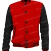 Red-and-Black-Varsity-Letterman-Jacket