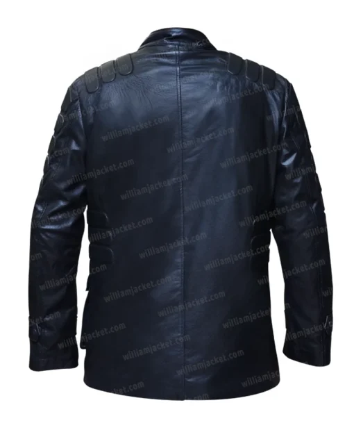 Shailene Woodley Divergent Dauntless Black Jacket Back