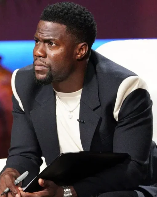 Shark Tank Kevin Hart Black Coat For Sale