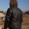 Shop Angus Sampson The Lincoln Lawyer S02 Black Leather Jacket