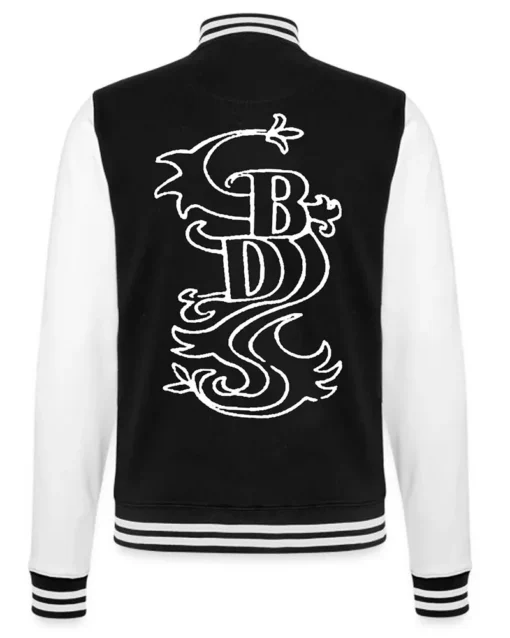 Shop Tokyo Revengers Black Dragon Wool Varsity Jacket