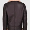 Shop Tracy Brown SF Aviator Leather Jacket