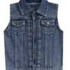 Sleeveless Denim Jacket For Sale