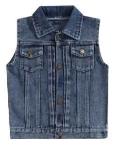 Sleeveless Denim Jacket For Sale