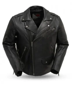 Star American Special Biker Leather Jacket For Sale