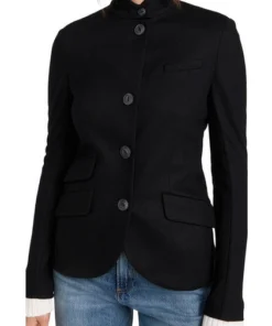 Superman and Lois S04 Lois Lane Black Wool Jacket For Sale