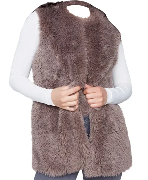 Taupe-Fur-Vest-On-Sale