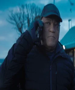 The Amateur Laurence Fishburne Black Puffer Jacket