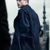 The Amateur Rami Malek Black Cotton Coat