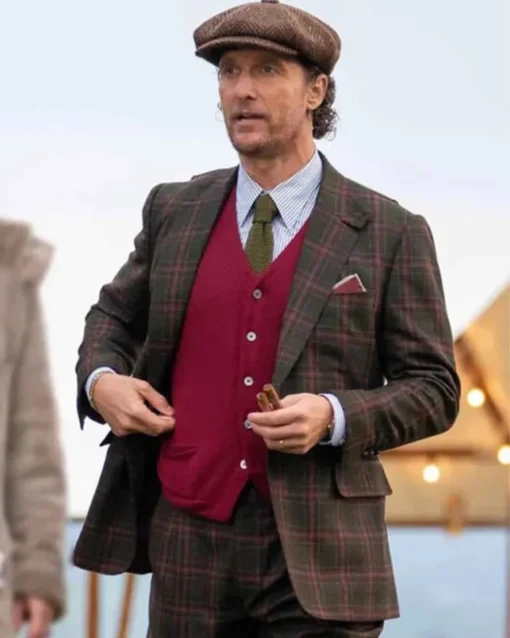 The-Gentlemen-Michael-Pearson-Three-Piece-Plaid-Suit-Front