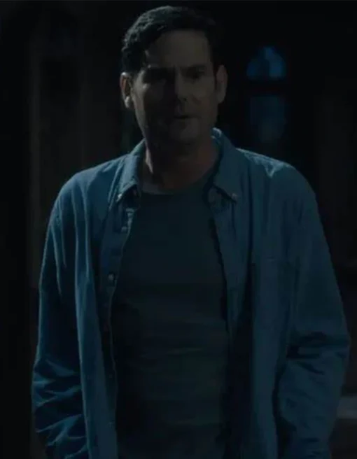 The Haunting of Hill House Young Hugh Crain Blue Jacket