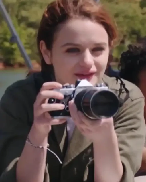 The In Between Joey King Green Cotton Jacket