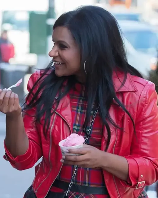 The Mindy Project S02 Mindy Kaling Red Jacket