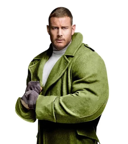 The Umbrella Academy Tom Hopper Wool Green Coat