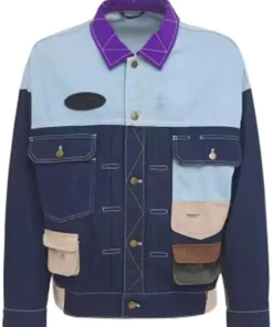 The Voice S26 Felsmere Patchwork Denim Jacket For Sale