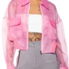 The Voice S26 Kay Sibal Pink Mesh Jacket