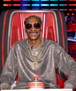 The Voice S26 Snoop Dogg Grey Crocodile Print Tracksuit sale (1)