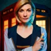 Thirteenth Doctor S13 Grey Long Coat Last