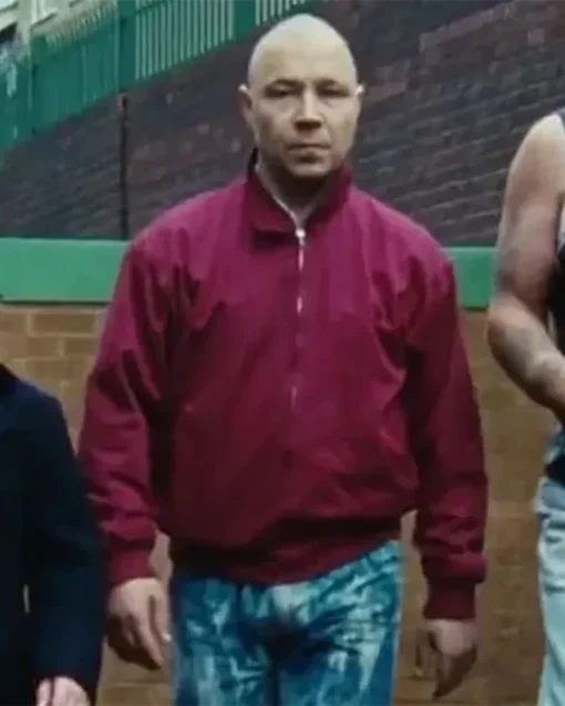 This Is England Stephen Graham Red Cotton Jacket - Image 2