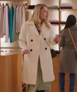 Tina’s Miracle Natalie Hall Wool Coat Walking