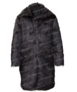 Winter Black Persian Lamb Fur Coat Main