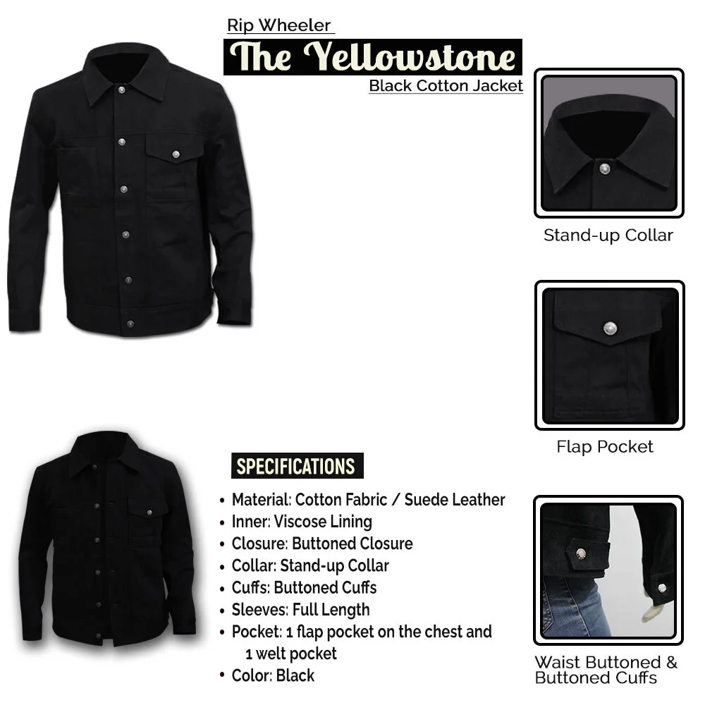 Yellowstone Jacket Rip Wheeler