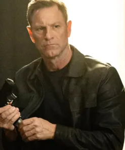 Aaron Eckhart Classified Leather Jacket For Sale