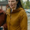 Aisling Bea Get Away Hooded Yellow Jacket For Women