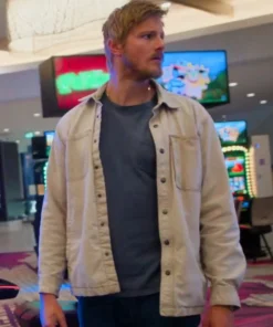 Alexander Ludwig Earth Abides S01 White Jacket