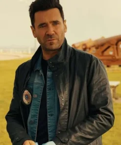 Allan Hawco Saint-Pierre Leather Jacket