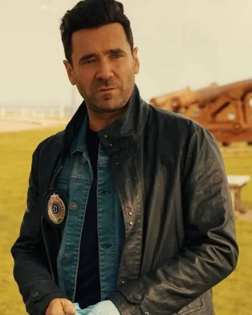 Allan Hawco Saint-Pierre Leather Jacket