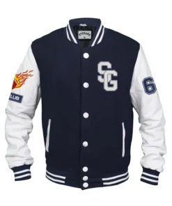 American Football Navy Blue Stegaro Varsity Jacket