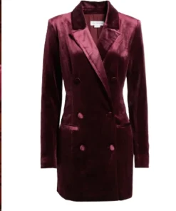 Ashleigh Brewer Bold and the Beautiful Velvet Blazer For Sale