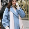 Believe in Christmas Meghan Ory Blue Coat