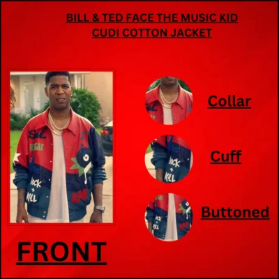 Bill & Ted Face The Music Kid Cudi Cotton Jacket Infographics