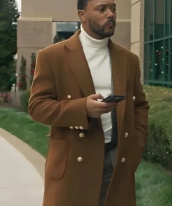 Brewster’s Millions Christmas Romeo Miller Brown Long Coat