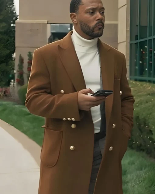 Brewster’s Millions Christmas Romeo Miller Brown Long Coat