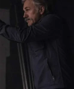 Buy Christoph Waltz Old Guy Grey Cotton Jacket