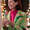 Carrie Preston Elsbeth S02 Plaid Blazer