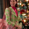 Carrie Preston Elsbeth S02 Plaid Blazer For Sale