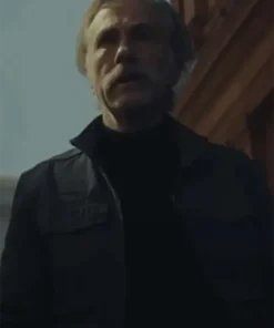 Christoph Waltz Old Guy Grey Cotton Jacket