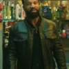 Cross S01 Johnny Ray Gill Black Leather Jacket