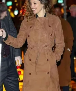 Daredevil Born Again Margarita Levieva Brown Coat